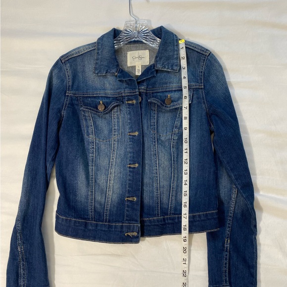 Jessica Simpson Denim Jacket Size Small - Picture 3 of 4